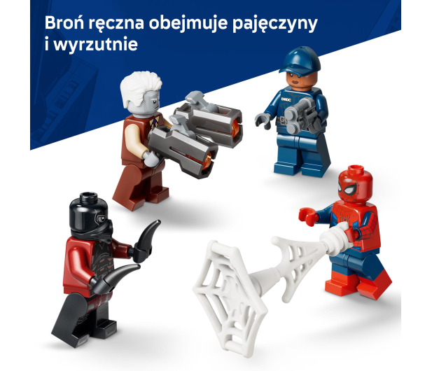 LEGO SUPER HEROES 76349 Pościg Spider-Mana za więźniarką - 1529854 - zdjęcie 8